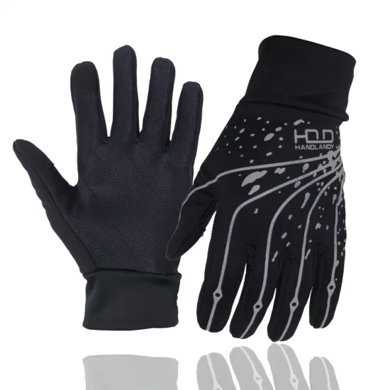 Prisafety – gants de cyclisme légers avec revêtement en Silicone, vert, pour écran tactile, pour Sport de plein air, pour hommes et femmes