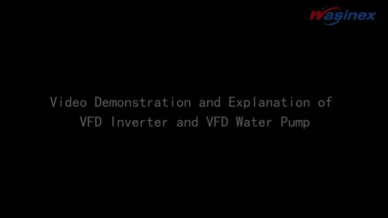 Pompe à eau à économie d'énergie à entraînement à fréquence variable monophasé Wasinex 220 V